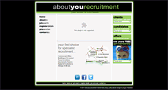 Desktop Screenshot of aboutyourecruitment.co.uk